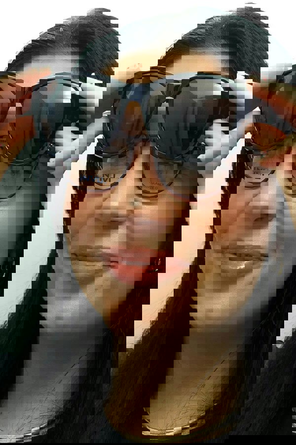 INVU Sunglasses E2102 F Transparent Blue Blue Polarized