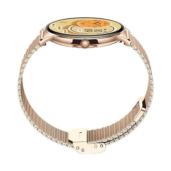 Karen M Women's Smartwatch Ultra Thin 1.43" AMOLED Display, Bluetooth Calls, Heart Rate, Sleep & Fitness Tracker