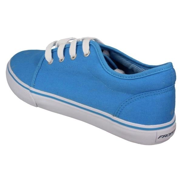 Front Mens Front Lace Up Casual Canvas Shoes Ollie Fr7010