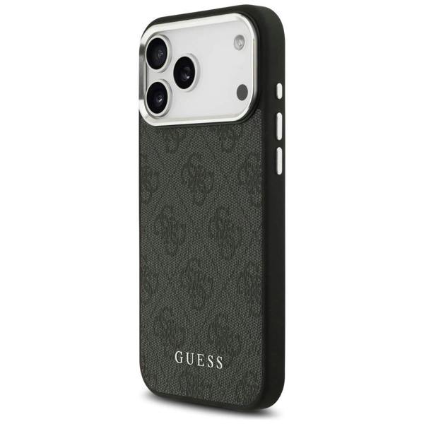 Guess 4G Classic Logo Case with MagSafe for iPhone 17 Pro Max 6.9" Black - GUHMP17XP4GSSMCK
