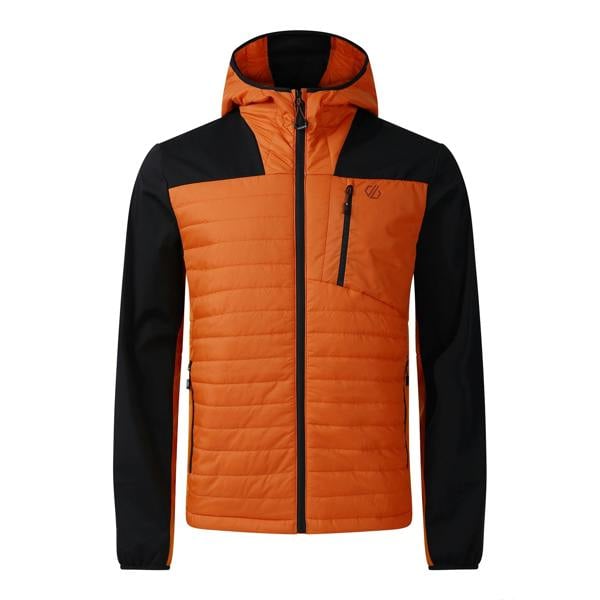 Dare 2B Mens Mountaineer Soft Shell Jacket - Burnt Orange - 