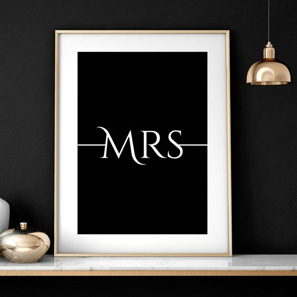 Anniversary wedding gifts | set of 3 wall art prints