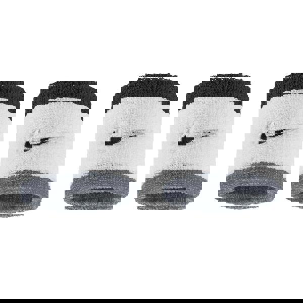 Nike Classic Sweatband (Pack of 2) - White/Grey/Black - 
