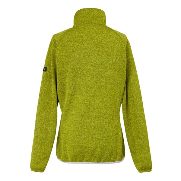 Regatta Women's Ravenhill Full Zip Fleece Top - Citron Lime/Lilac Frost