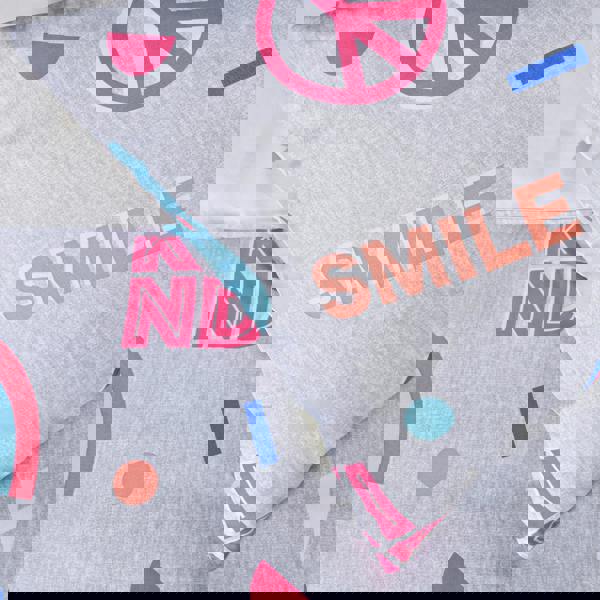 Smart Living Luxury Super Soft Reversible Fun Graffiti Duvet Set & Pillowcases