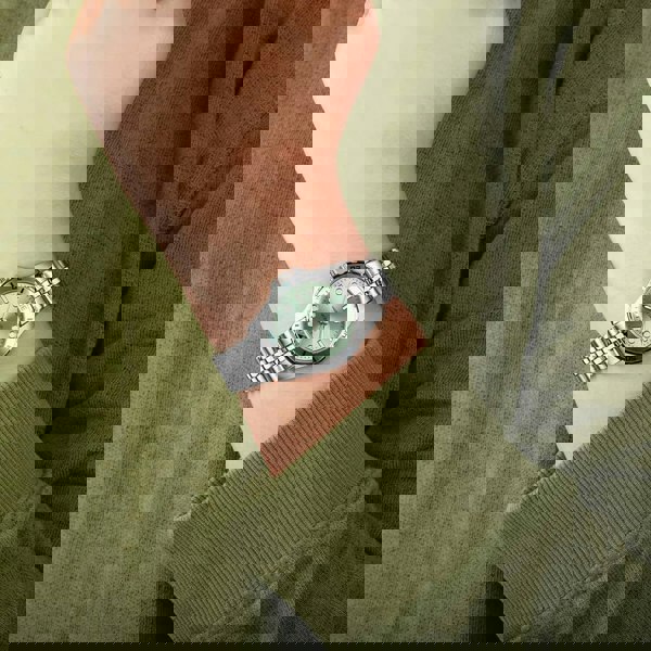 Sekonda Dive Balearic Green Dial Watch 40565