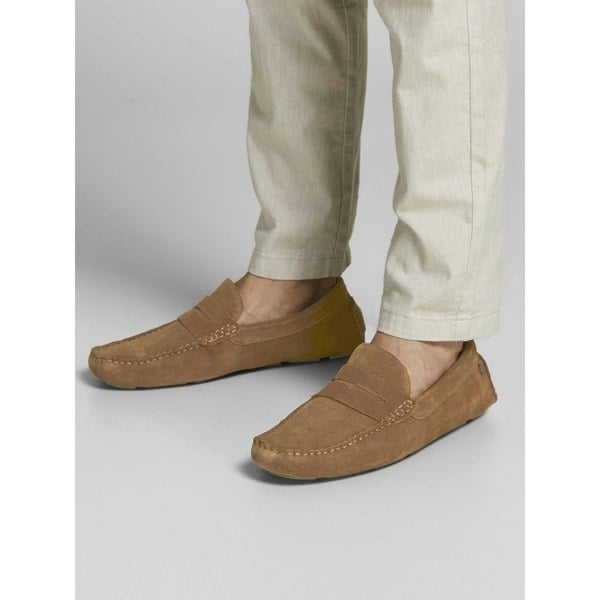 Jack & Jones Jensen Suede Men's Cognac Loafers