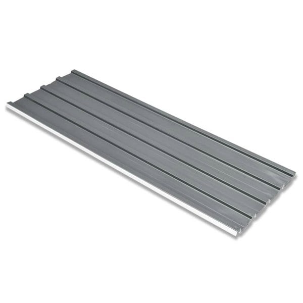 Berkfield Roof Panels 12 pcs Galvanised Steel Grey
