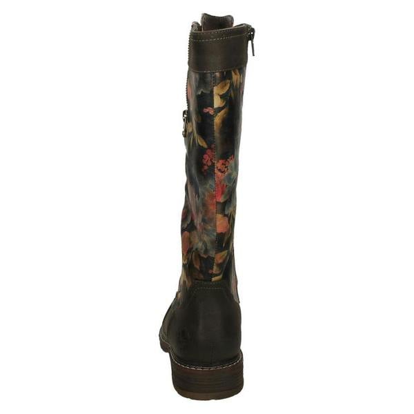 Rieker Ladies Rieker Knee High Zip/Lace Boots 94731