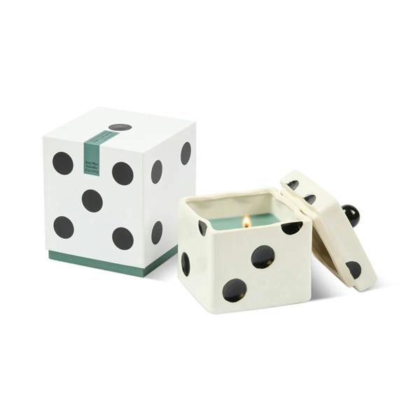Paddywax Candles Paddywax Lucky Dice Ceramic Candles