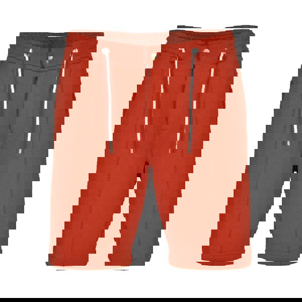 Enzo Cotton Loose Fit Shorts - Orange