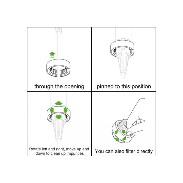 Filter Cleaning Brush for Dyson Airwrap Hair Styler Attachment Tool Grey