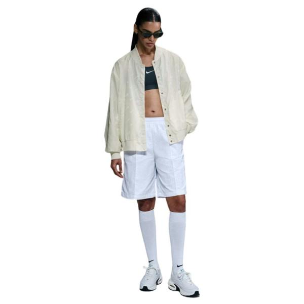 Nike Women's Destroyer Oversized Monogram White Jacket S