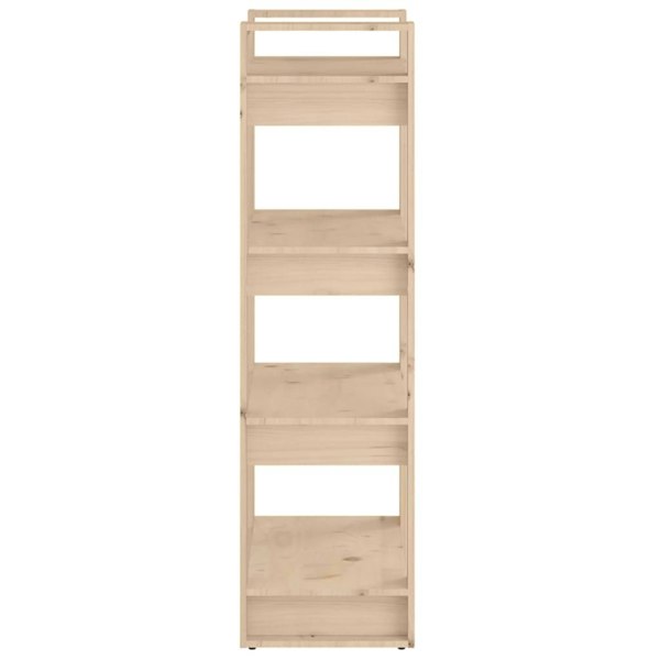 Berkfield Book Cabinet/Room Divider 60x35x125 cm Solid Wood