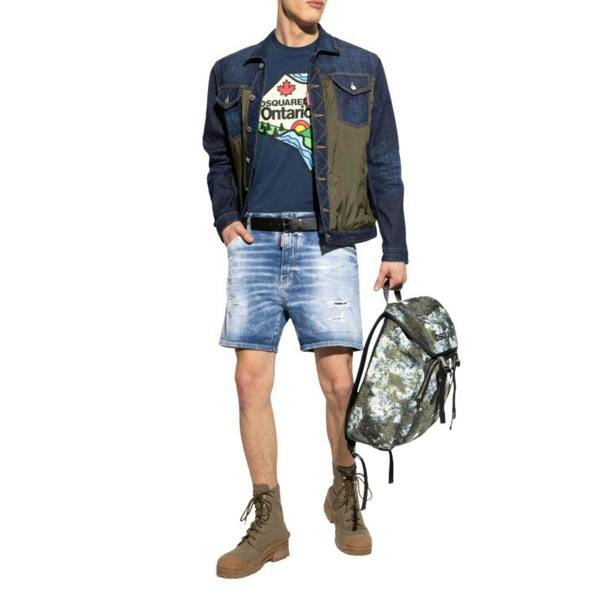 DSquared2 Unisex Adult Ontario Logo T-Shirt - Navy Blue - 