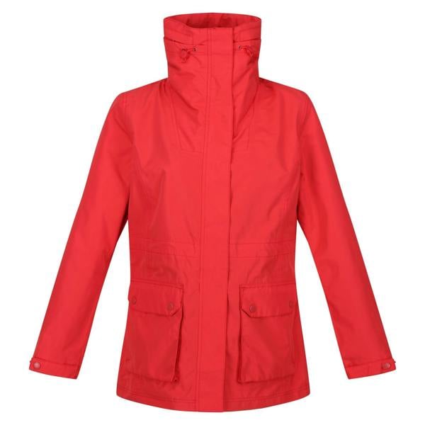 Regatta Womens/Ladies Novalee Raincoat - Miami Red