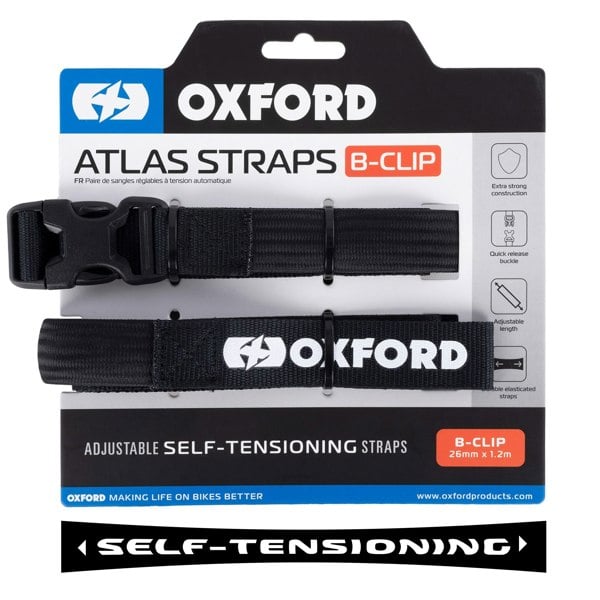 Oxford Atlas B-Clip 26mm x 1.2m (Pair)