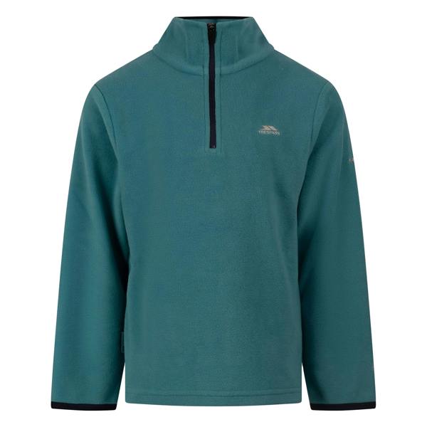 Trespass Boys Etto Airtrap Microfleece - Light Teal - 