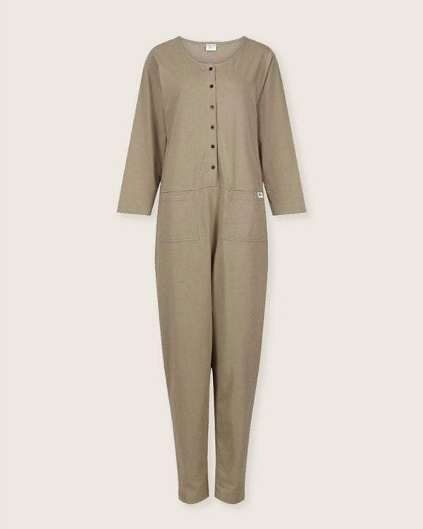 Mila Stone Long Sleeve Jumpsuit- image 2