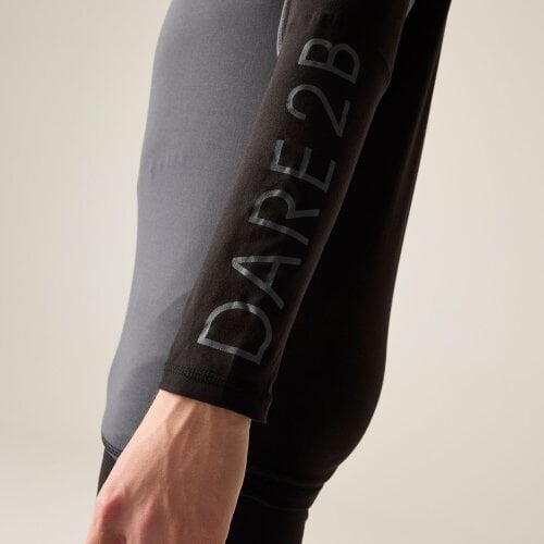 Dare 2B Mens Exchange III Base Layer Set - Black/Ebony
