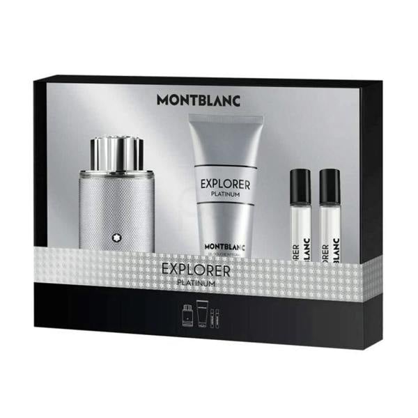 Montblanc Men's Aftershave Montblanc Explorer Platinum Eau de Parfum Men's Gift Set