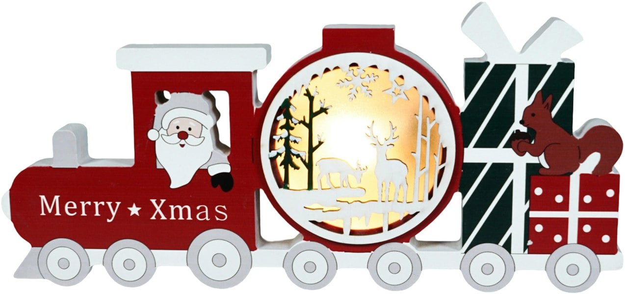 Xmas Haus LED Festive Village Train