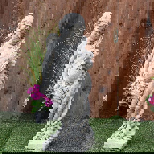 Large Cherub Statue Autumn Edition