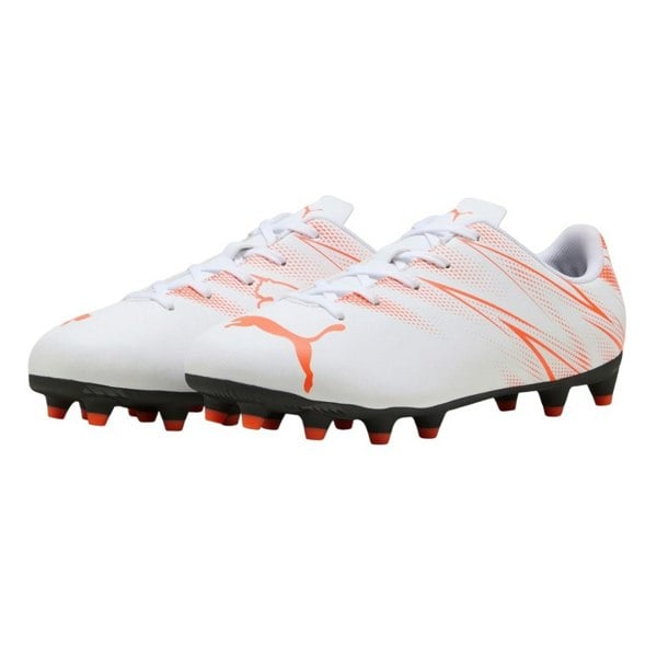 Puma Childrens/Kids Attacanto FG/AG Football Boots - White