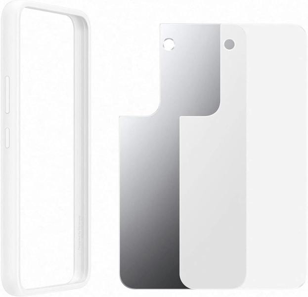 Samsung Galaxy S22 Frame Cover White - EF-MS901CWEGWW