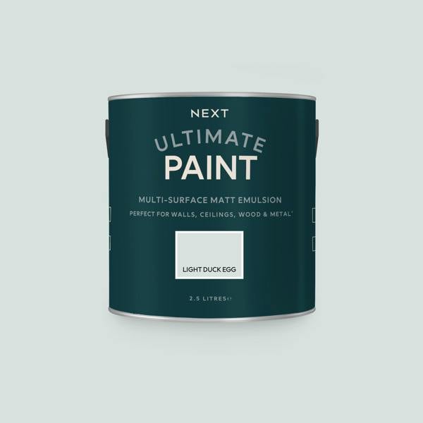 Next Light Duck Egg Mixed To Order Ultimate Paint 2.5L