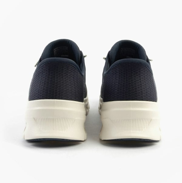 Skechers GLIDE-STEP PRO Mens Trainers Navy/Grey