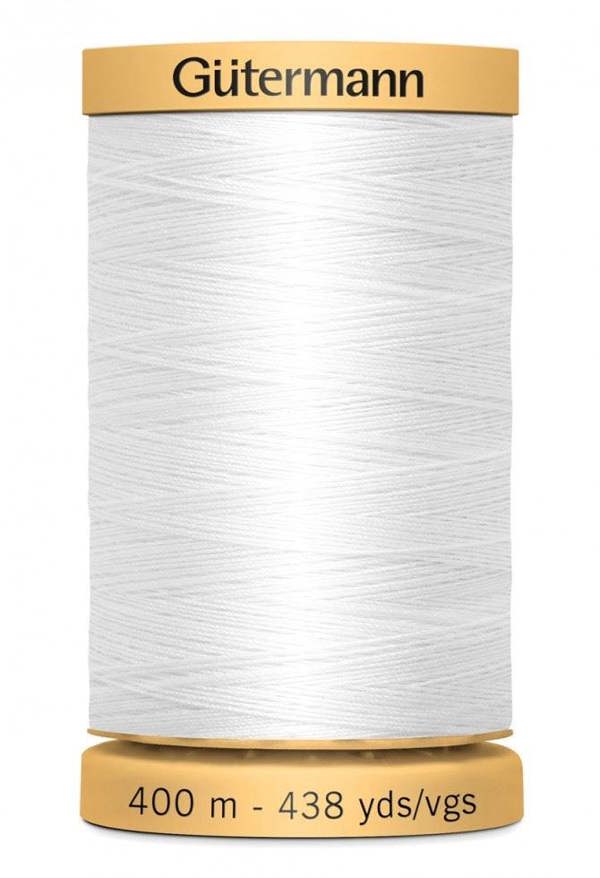 Gutermann Cotton Sewing Thread 400m Cotton Thread Suitable For Dressmaking