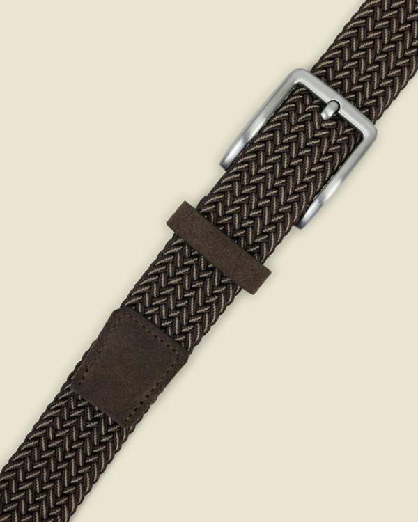 Larsson & Co Havsörn - 2-Tone Elastic Woven Stretch Belt