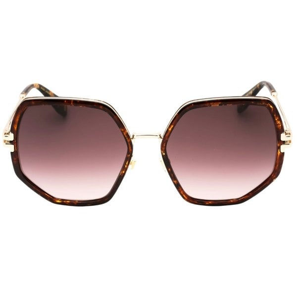 Marc Jacobs Havanna Frame Gold Sunglasses One Size