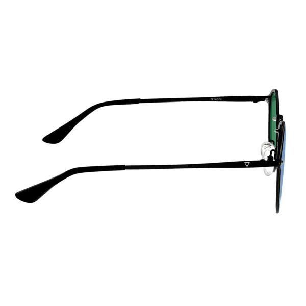 Sixty One Picchu Polarized Sunglasses - Black/Blue - SIXS143BL