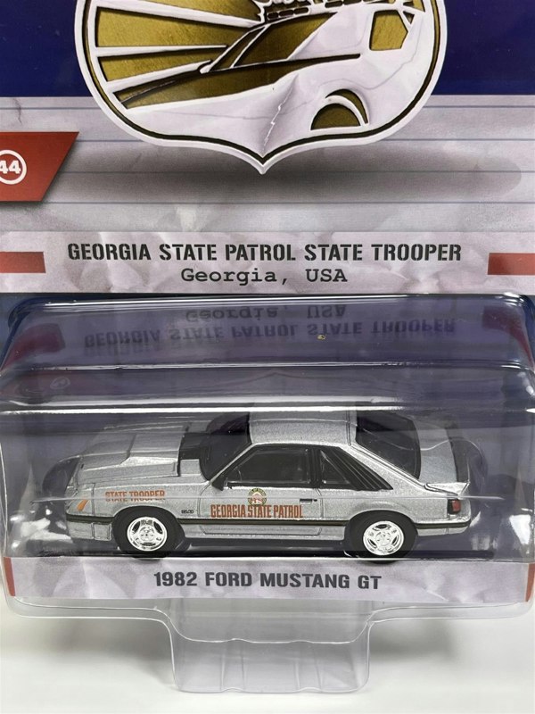 Greenlight 1982 Ford Mustang GT Georgia State Trooper 1:64 Scale 43020A