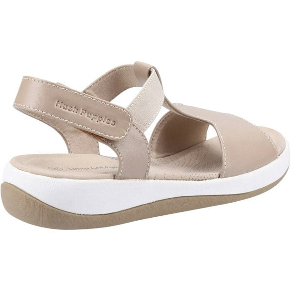 Hush Puppies Sylvie Leather Women's Taupe Sandals