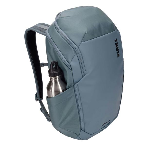 Thule Chasm Laptop Backpack 26L Pond Grey, Durable Water Resistant Travel Bag
