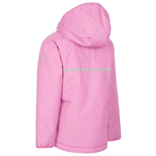 Trespass Childrens Girls Shasta Waterproof Jacket - Deep Pink