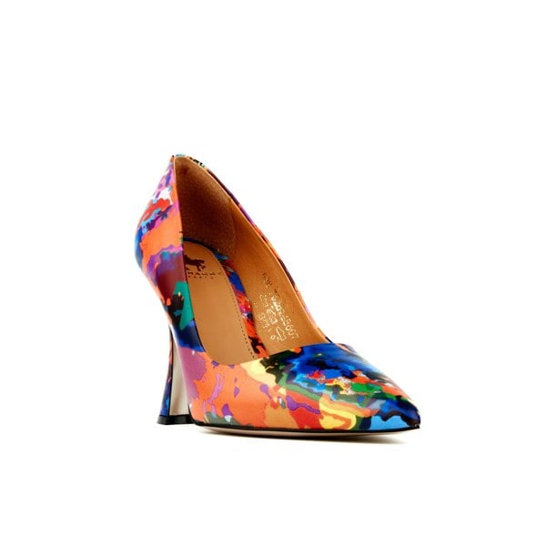 Embassy London Emily - Summer Colours - Women's pointy 4 inch multicolour leather pump