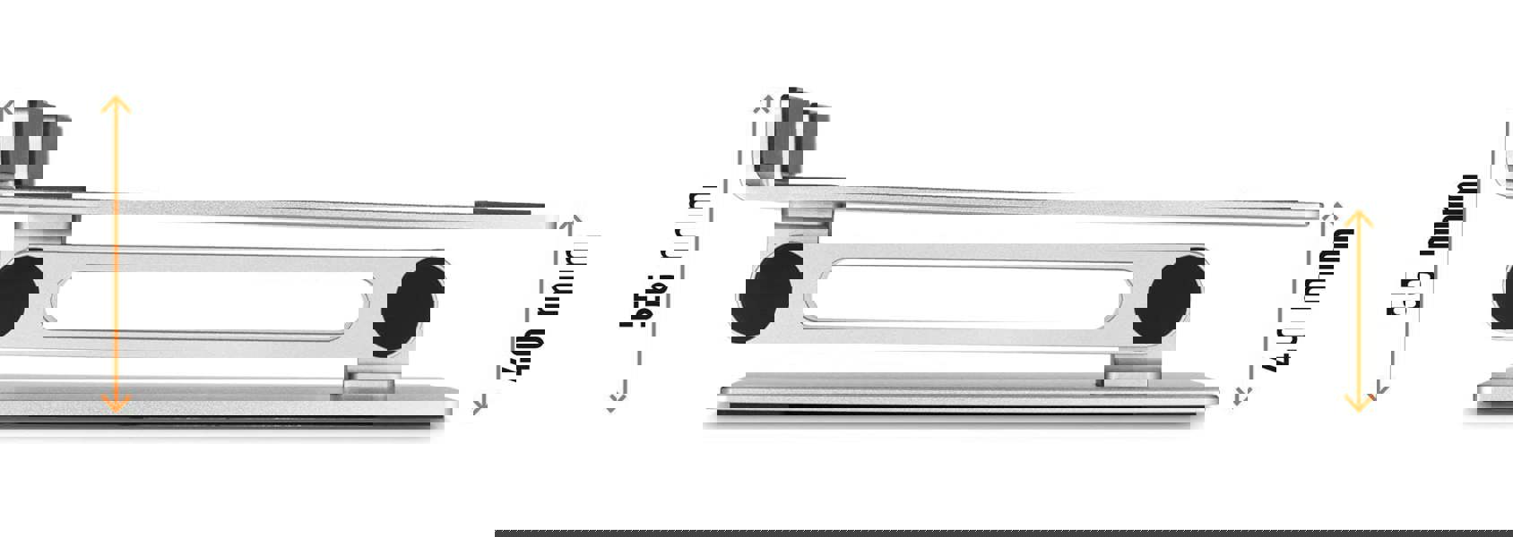 Durable Premium Aluminium Laptop Stand Rise | Contemporary Desktop Stand