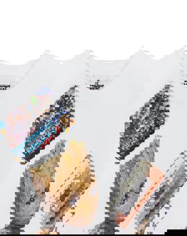 Marvel Mens White Groot Short Sleeved T-Shirt