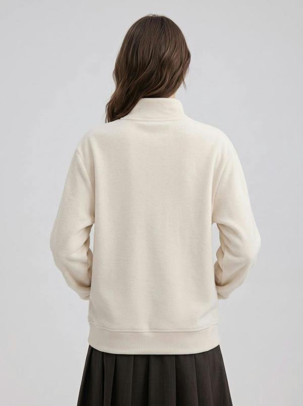 Anniou Women's Fleece Pullover Sweatshirt