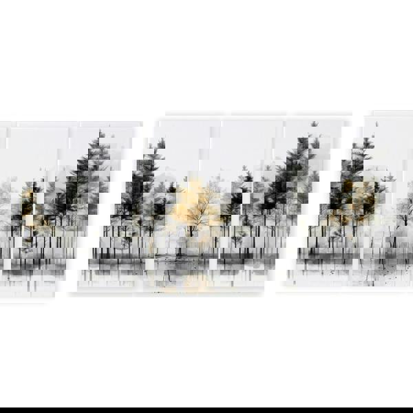 Modern Living Room Wall Art | Set of 3 Asian Inspired Wall art Prints