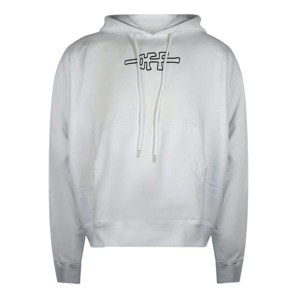 Off-White Off Line Skate Hoodie White