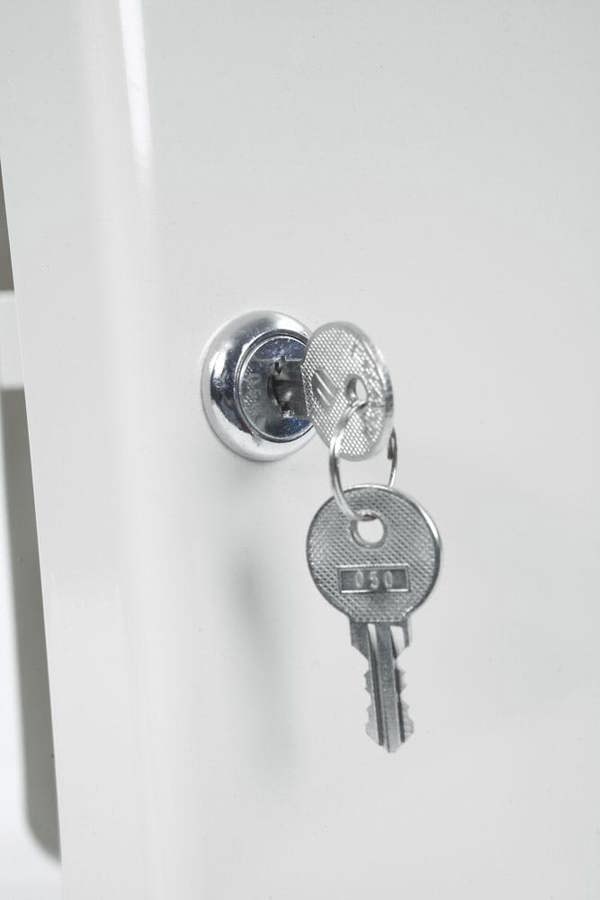 Phoenix Safe Phoenix 48 Hook Key Box KC0027K with Key Lock