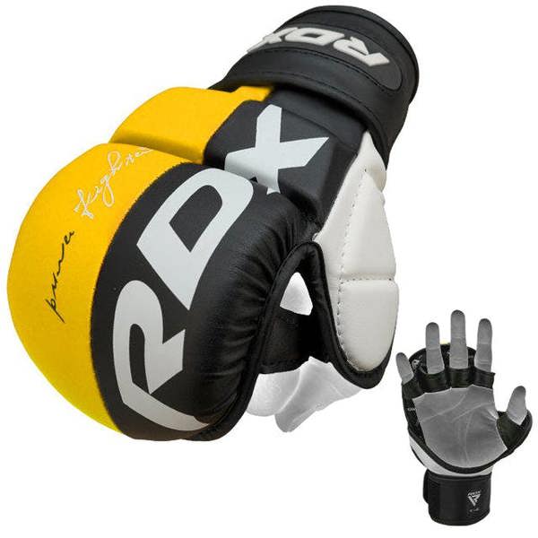 RDX Sports GRAPPLING GLOVE REX YELLOW T6 PLUS