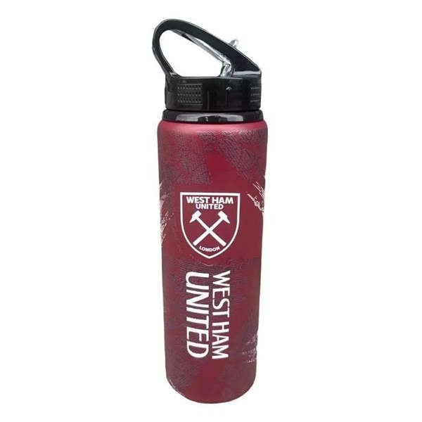 West Ham United FC Aluminium Print Water Bottle, Water Bottles, Sports, Gift