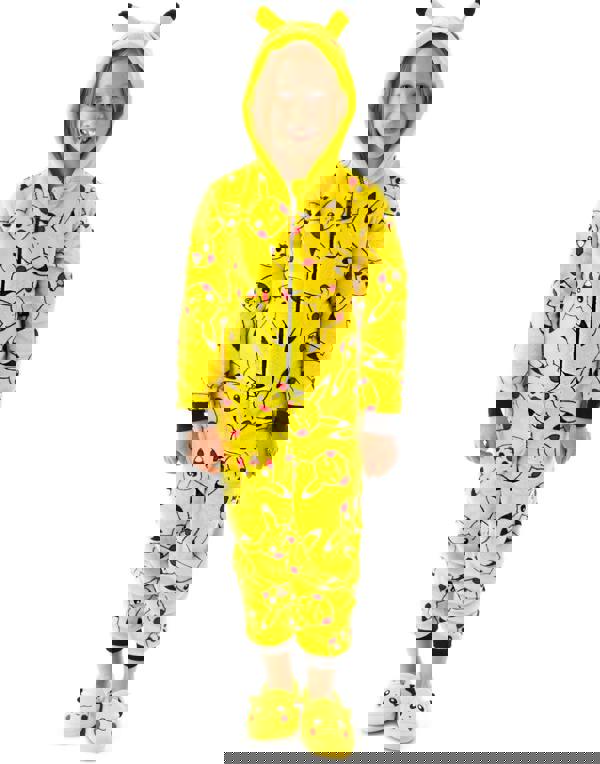 Pokemon Unisex Kids Yellow Pikachu Onesie