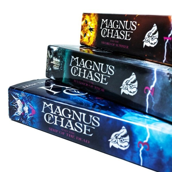 Magnus Chase and the Gods of Asgard 3 Books Collection Set by Rick Riordan - Book 1-3